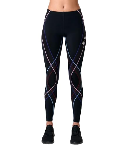 Amazon.com: 2XU Light Speed Mid-Rise Compression Tights Black/Gold
